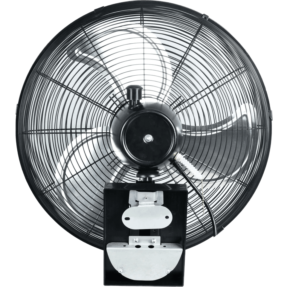 iLiving High Velocity Oscillating Wall Mount Outdoor Fan - 20-In. - back