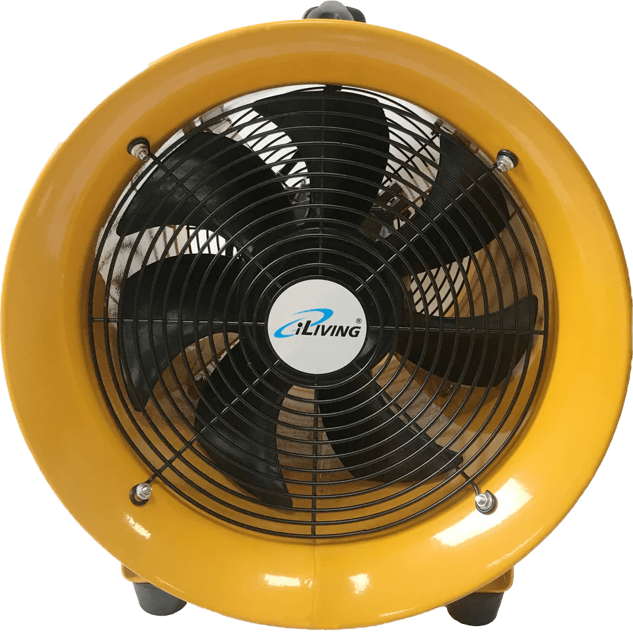 iLiving High Velocity Portable Blower Ventilation Utility Fan - 12 in - front