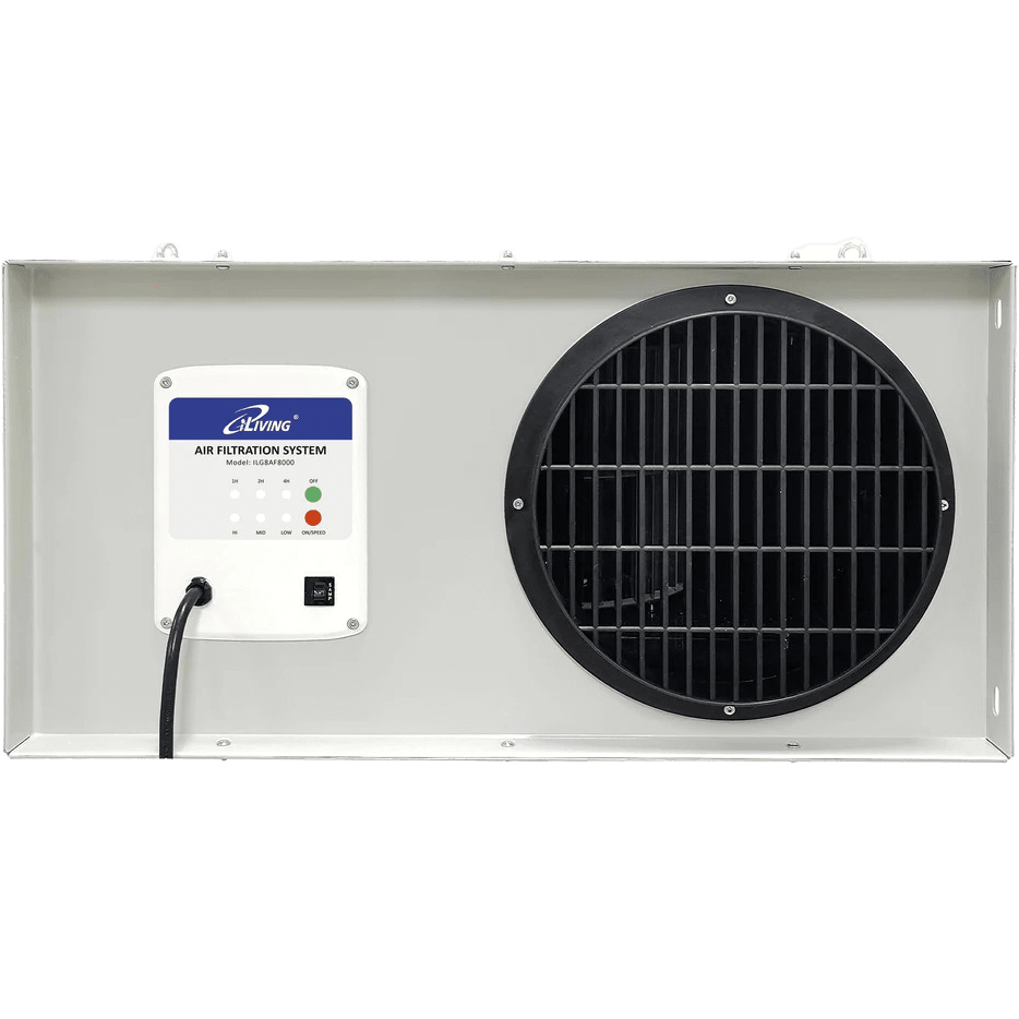 iLiving 3-Speed Dust Collection Filtration System - side
