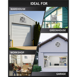iLiving ILG8G14-22ST 14-In Variable Speed Gable Exhaust Fan - Infographic 4