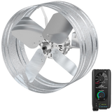 iLiving ILG8G14-22ST 14-In Variable Speed Gable Exhaust Fan - Main