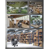 iLiving ILG8M24-70EC 24-In 5800 CFM 115V, 265W BLDC High Velocity Floor Fan - Infographic 5