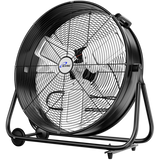 iLiving ILG8MF24-77 24-In 2 Speed 7700 CFM Portable High Velocity Industrial/Commercial Drum Fan - Main