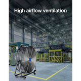 iLiving ILG8MF30-83 30-In 3 Speed 8300 CFM Portable High Velocity Industrial/Commercial Drum Fan - Infographic 4