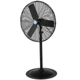 iLiving ILG8P30-72 30-In 3 Speed 7261 CFM Adjustable Height Industrial Pedestal Fan - Main