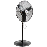 iLiving ILG8P30M 30-In 2 Speed 8400 CFM Adjustable Height Pedestal Outdoor Oscillating Fan with Misting Kit - Angle 1
