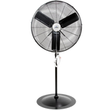 iLiving ILG8P30M 30-In 2 Speed 8400 CFM Adjustable Height Pedestal Outdoor Oscillating Fan with Misting Kit - Main