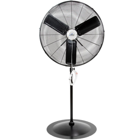 iLiving ILG8P30M 30-In 2 Speed 8400 CFM Adjustable Height Pedestal Outdoor Oscillating Fan with Misting Kit - Main