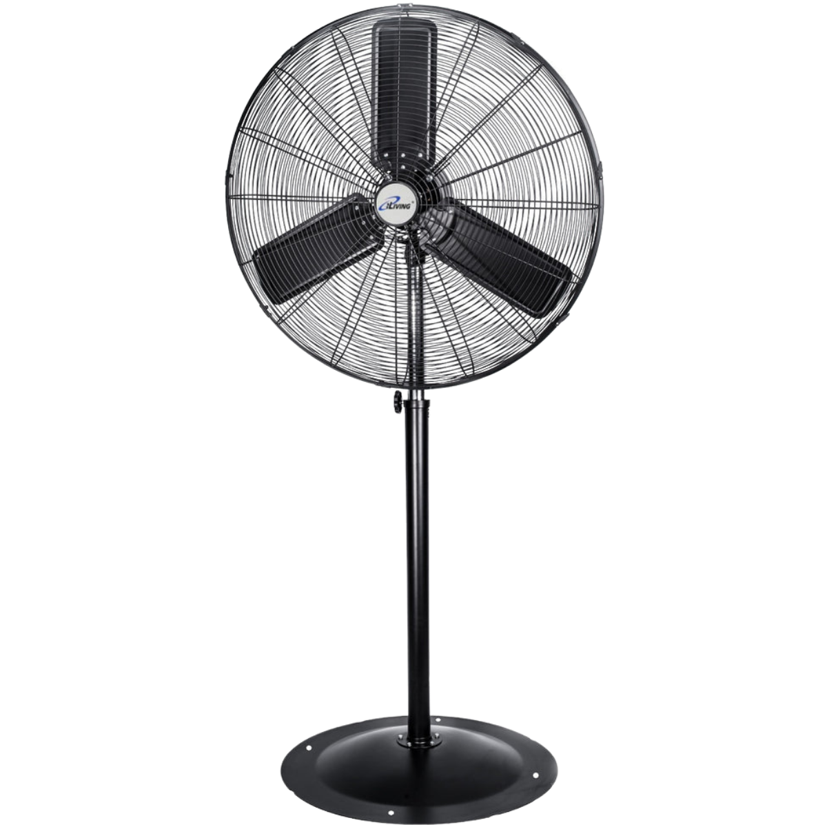 iLiving ILG8P31-93 30-In 3 Speed 8400 CFM Adjustable Height Commercial Oscillating Pedestal Fan - Main