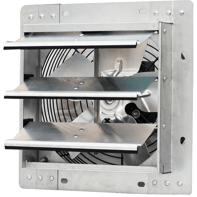iLiving 12 inch Variable Speed Wall Mounted Shutter Exhaust Fan