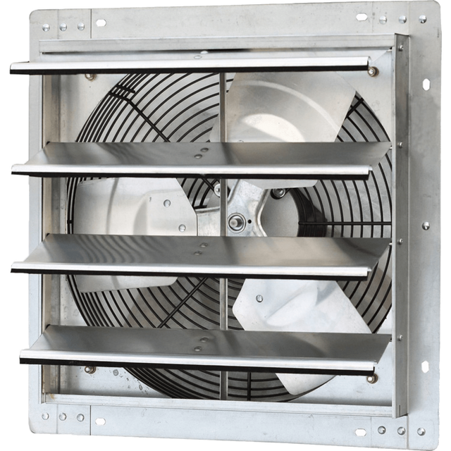 iLiving 16 inch Variable Speed Wall Mounted Shutter Exhaust Fan