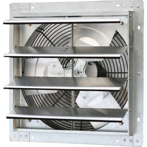 iLiving 16 inch Variable Speed Wall Mounted Shutter Exhaust Fan