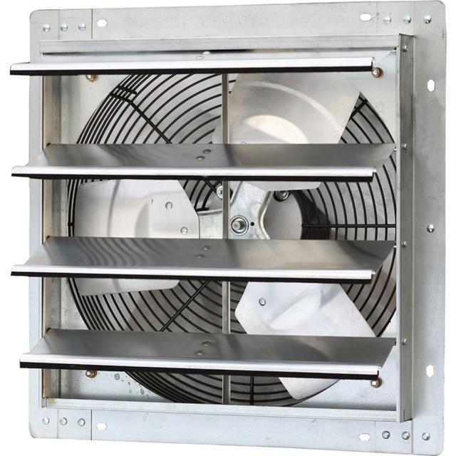 iLiving 16 inch Variable Speed Wall Mounted Shutter Exhaust Fan