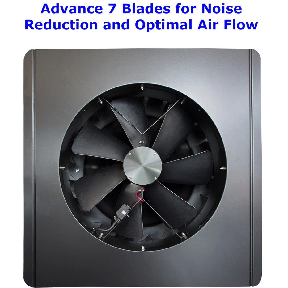 iLiving ILG8SF301A  HYBRID Smart Thermostat Solar Roof Attic Exhaust Fan - infographic 3