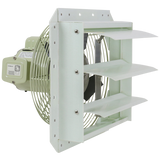 iLiving ILG8SFS-CR Corrosion Resistant Single Speed Shutter Exhaust Fan 12-in 