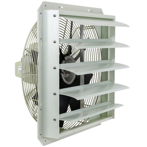 iLiving ILG8SFS-CR Corrosion Resistant Single Speed Shutter Exhaust Fan 20-in