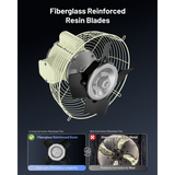 iLiving ILG8SFS-CR Corrosion Resistant Single Speed Shutter Exhaust Fan - Infographic 5