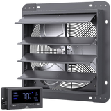 iLiving ILG8SFV-DC Variable Speed Shutter Exhaust Fan 16-in