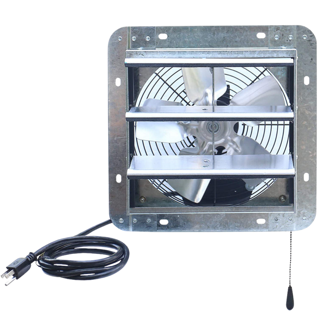 iLiving ILG8SFV-T with Speed Thermostat Control Shutter Exhaust Fan 10-in - Main