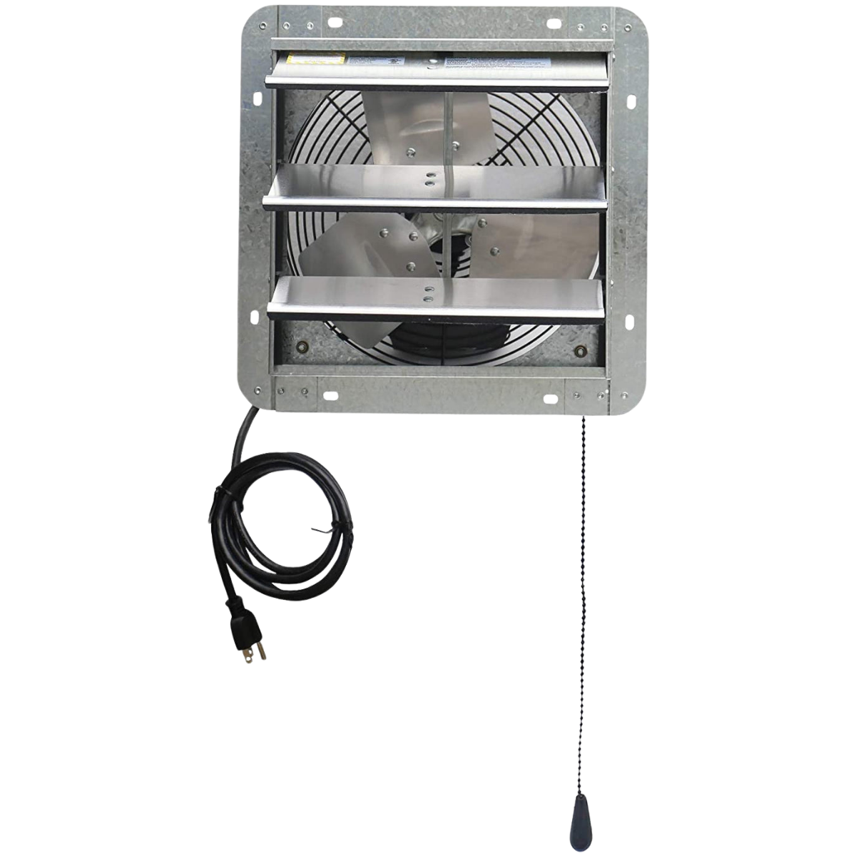 iLiving ILG8SFV-T with Speed Thermostat Control Shutter Exhaust Fan 12-in