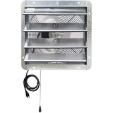 iLiving ILG8SFV-T with Speed Thermostat Control Shutter Exhaust Fan 16-in