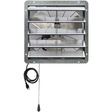 iLiving ILG8SFV-T with Speed Thermostat Control Shutter Exhaust Fan 20-in