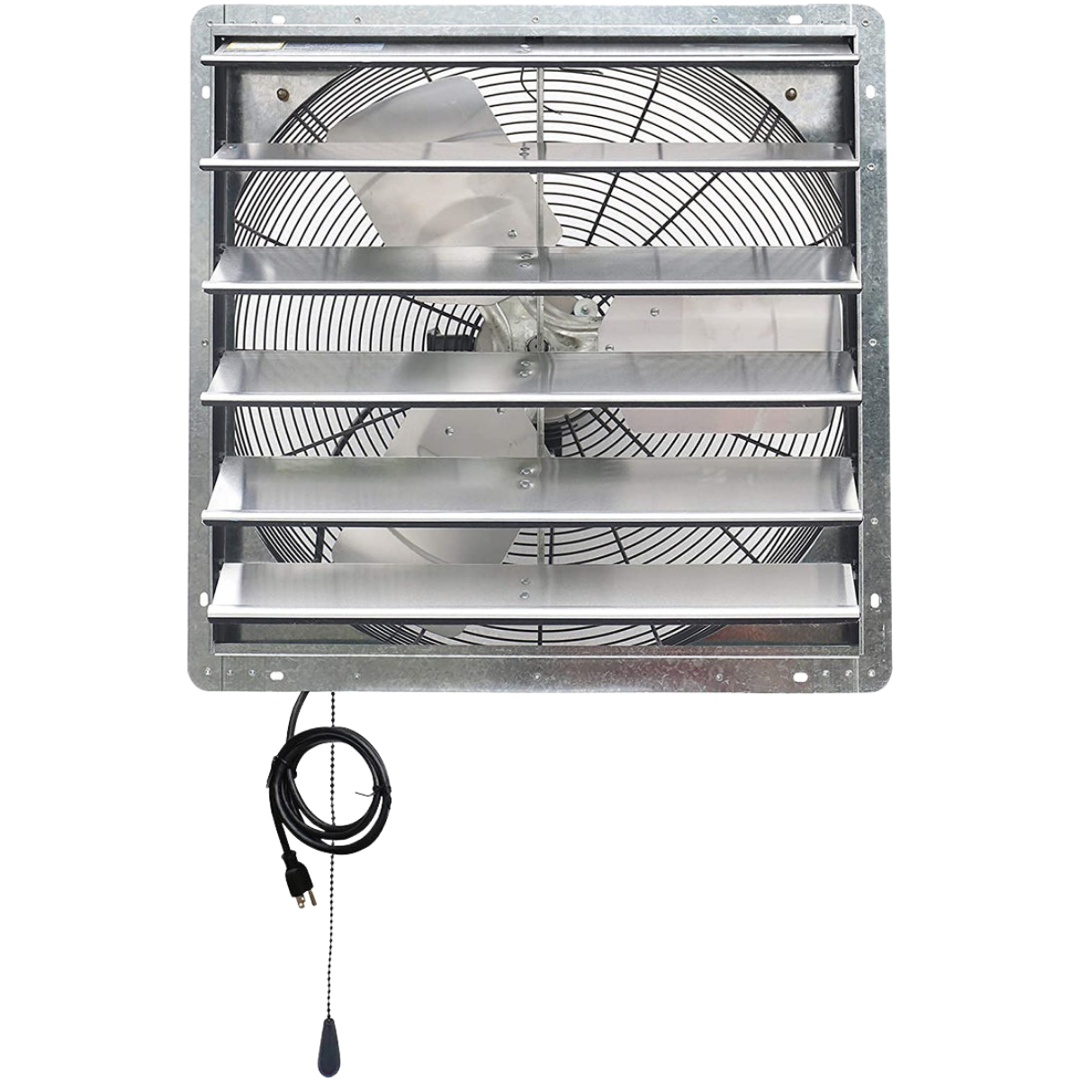 iLiving ILG8SFV-T with Speed Thermostat Control Shutter Exhaust Fan 24-in