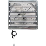 iLiving ILG8SFV-T with Speed Thermostat Control Shutter Exhaust Fan 24-in