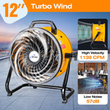 iLiving ILG8TF-DC Low Noise Turbo Fan - Infographic 1