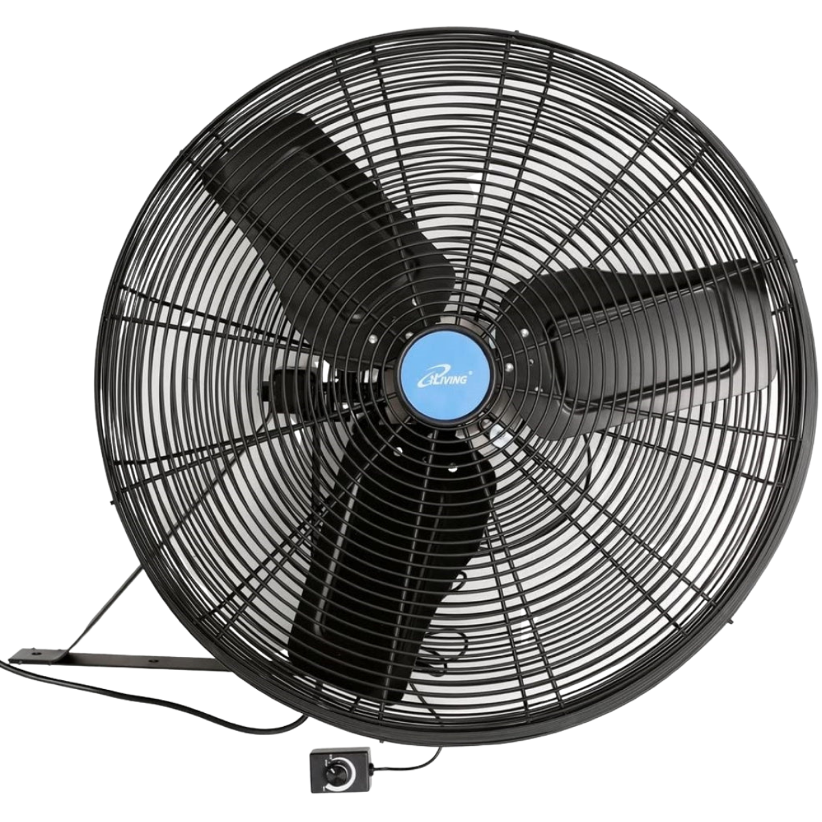 iLiving ILG8W24-51EC 24-In BLDC Wall/Ceiling Mount Fan - Main