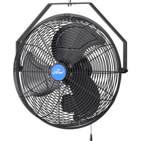 iLiving Wall Mounted Variable Speed Indoor/Outdoor Fan - 14-inch Fan - Main