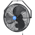 iLiving Wall Mounted Variable Speed Indoor/Outdoor Fan - 18-inch Fan - Main
