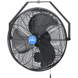 iLiving Wall Mounted Variable Speed Indoor/Outdoor Fan - 18-inch Fan - Main