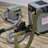 Injectidry Interceptor In-Line HEPA Filter System - Assembly