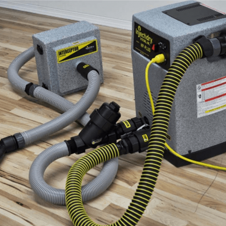 Injectidry Interceptor In-Line HEPA Filter System - Assembly