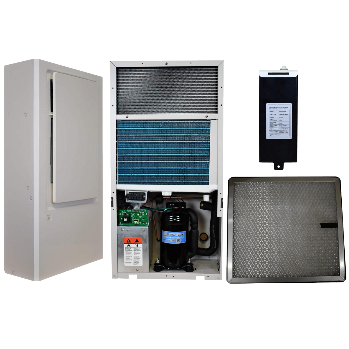 Innovative Dehumidifier Systems On-Wall Dehumidifier Triple Bundle - Main