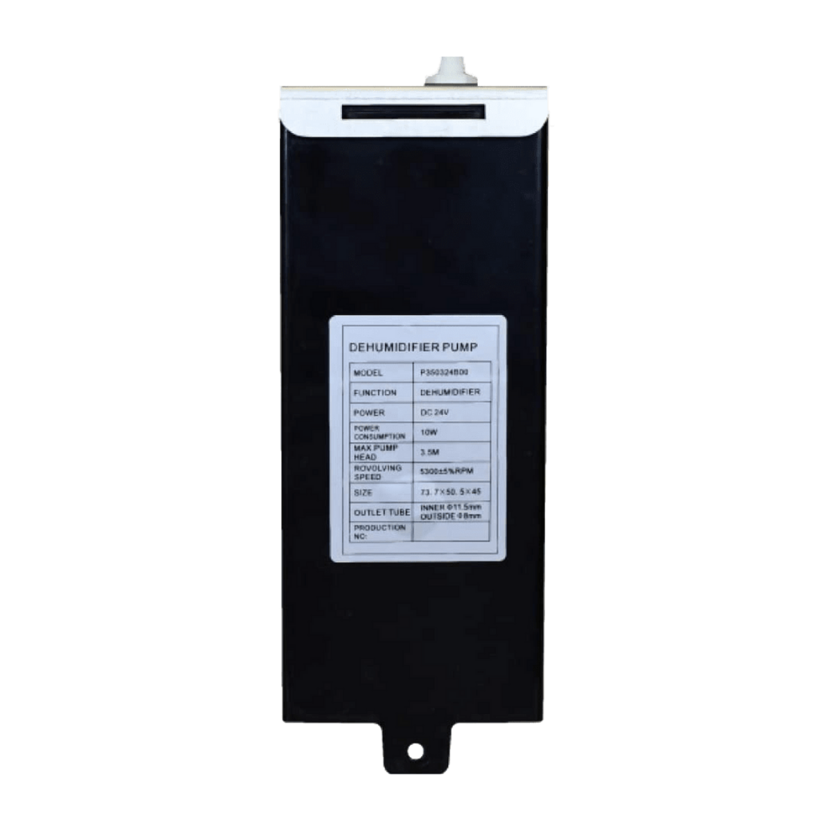 Innovative Dehumidifiers Integrated Condensate Pump