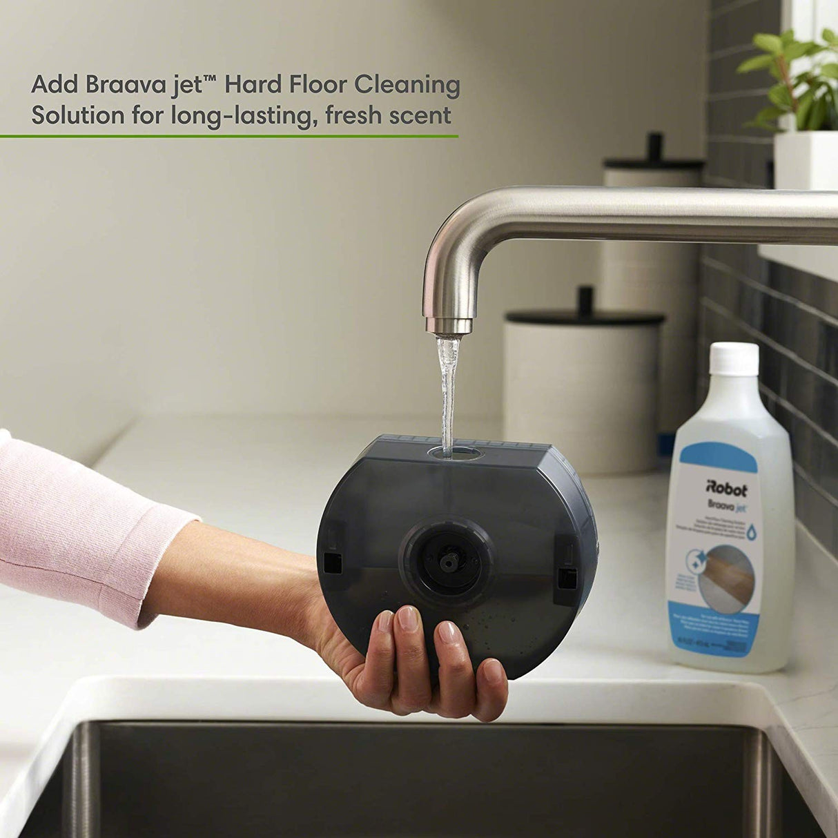 iRobot Braava JET M6 Robot Mop - Fill Reservoir with Water