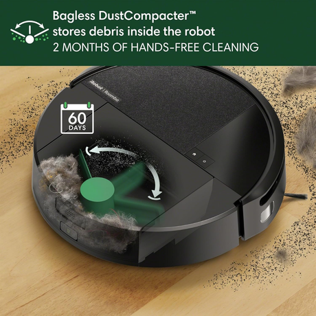 iRobot Roomba 205 DustCompactor Vacuum Robot - Infographic 1