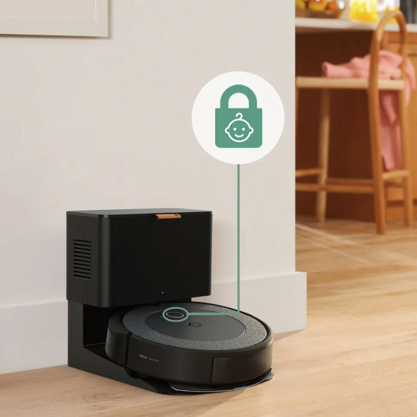 iRobot Roomba i5 Robot Vacuum and Mop with Interchangeable Bins - Child Lock