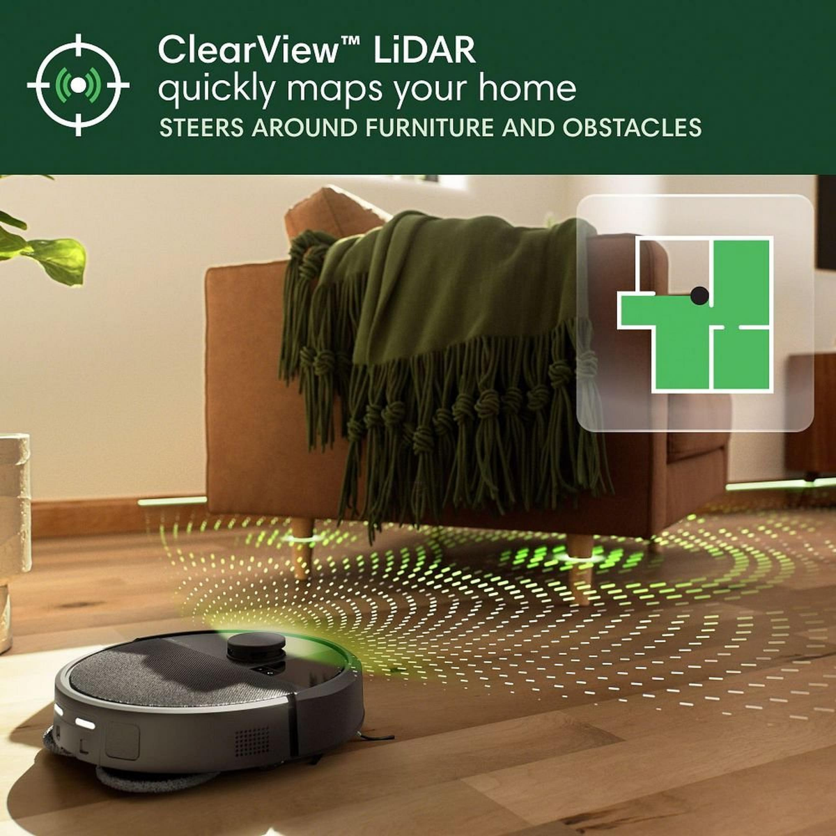 iRobot Roomba Plus 405 Vacuum Mop Robot w/ AutoWash Dock - Infographic 5