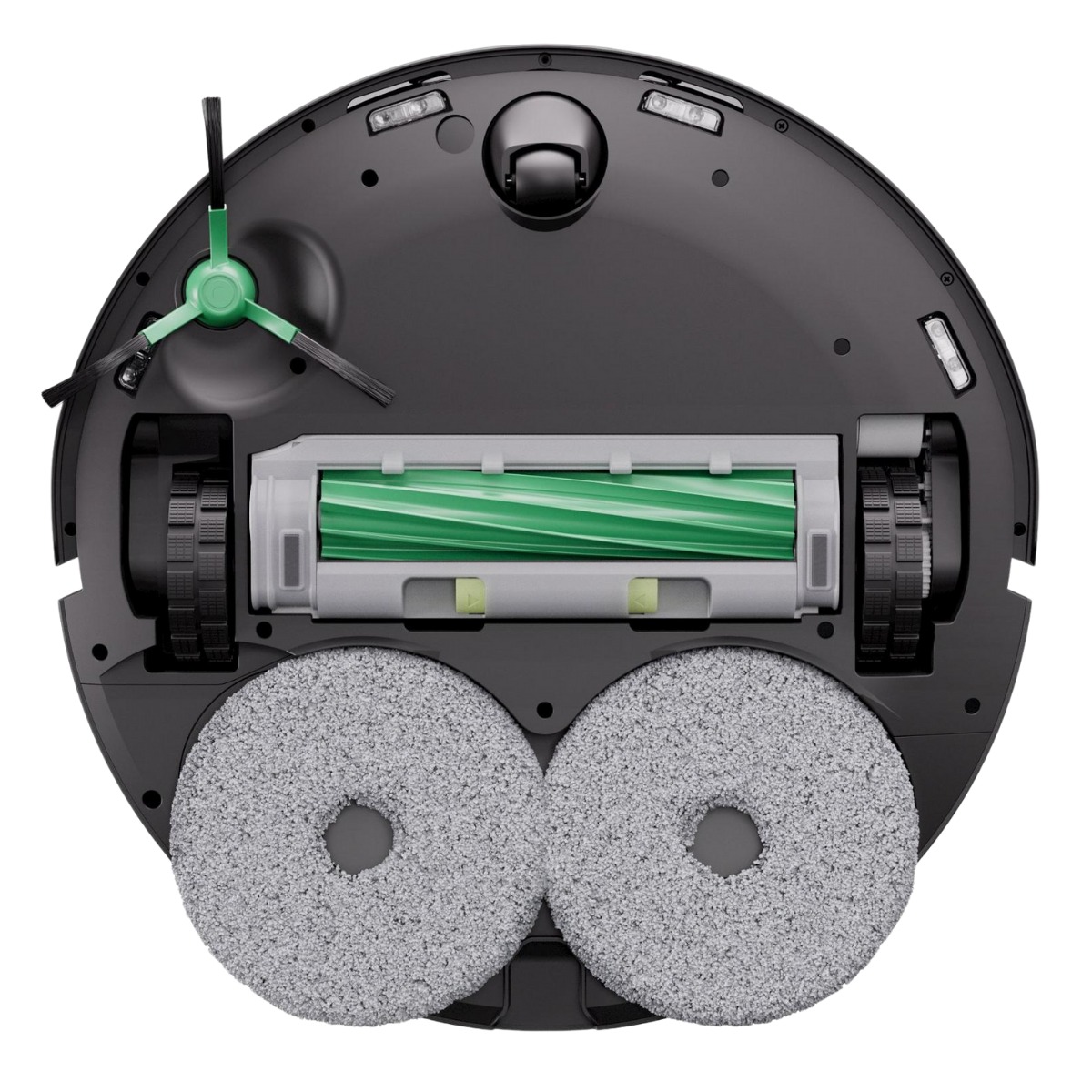 iRobot Roomba Plus 505 Vacuum Mop Robot w/ AutoWash Dock - Black Bottom