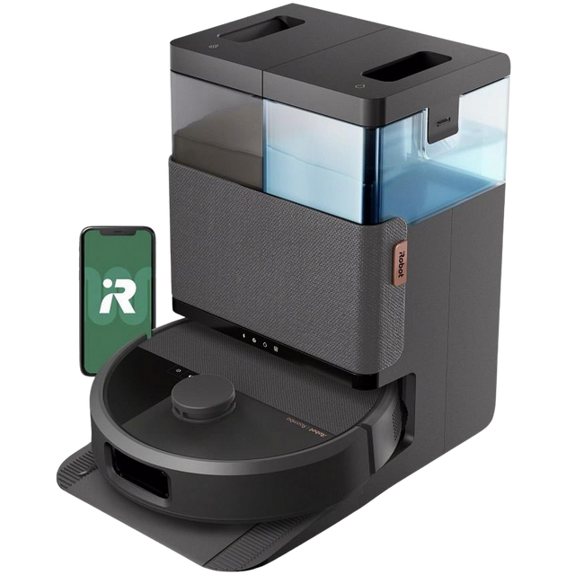 iRobot Roomba Plus 505 Vacuum Mop Robot w/ AutoWash Dock - Black Main