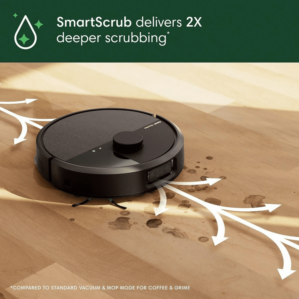iRobot Roomba Plus 505 Vacuum Mop Robot w/ AutoWash Dock - Infographic 4