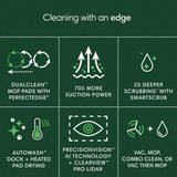 iRobot Roomba Plus 505 Vacuum Mop Robot w/ AutoWash Dock - Infographic 9