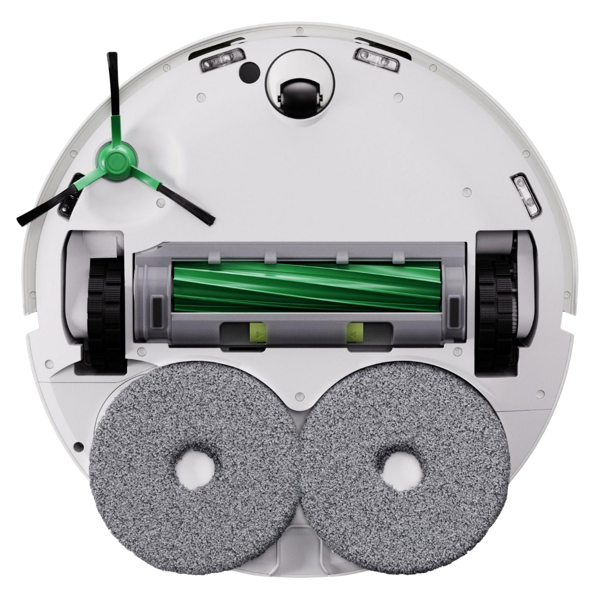 iRobot Roomba Plus 505 Vacuum Mop Robot w/ AutoWash Dock - White Bottom