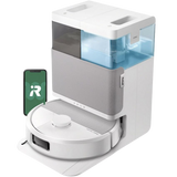 iRobot Roomba Plus 505 Vacuum Mop Robot w/ AutoWash Dock - White