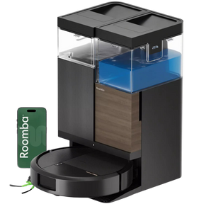 iRobot Roomba Plus 575 Combo Robot Vacuum/Mop + AutoWash Dock Black - Main