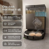 iRobot Roomba Plus 575 Combo Robot Vacuum/Mop + AutoWash Dock - Infographic 2