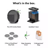 iRobot Roomba Plus 575 Combo Robot Vacuum/Mop + AutoWash Dock - Infographic 9